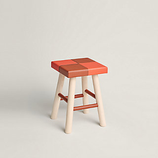【asimocrafts】EIスツール a_stool　リアルツリー柄 ash-tree-stool-pm--1767548 92-